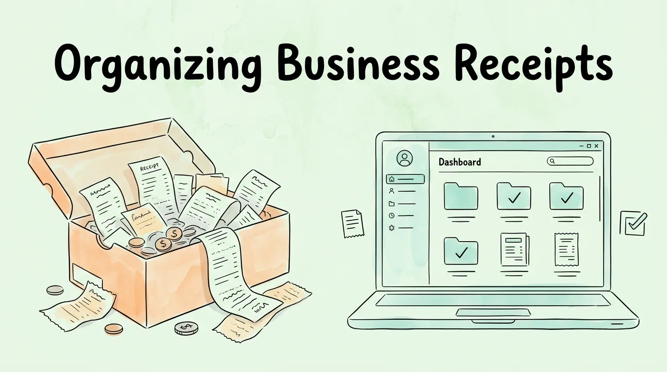 Organizing Business Receipts: How to Stop Losing Tax Deductions Every Month