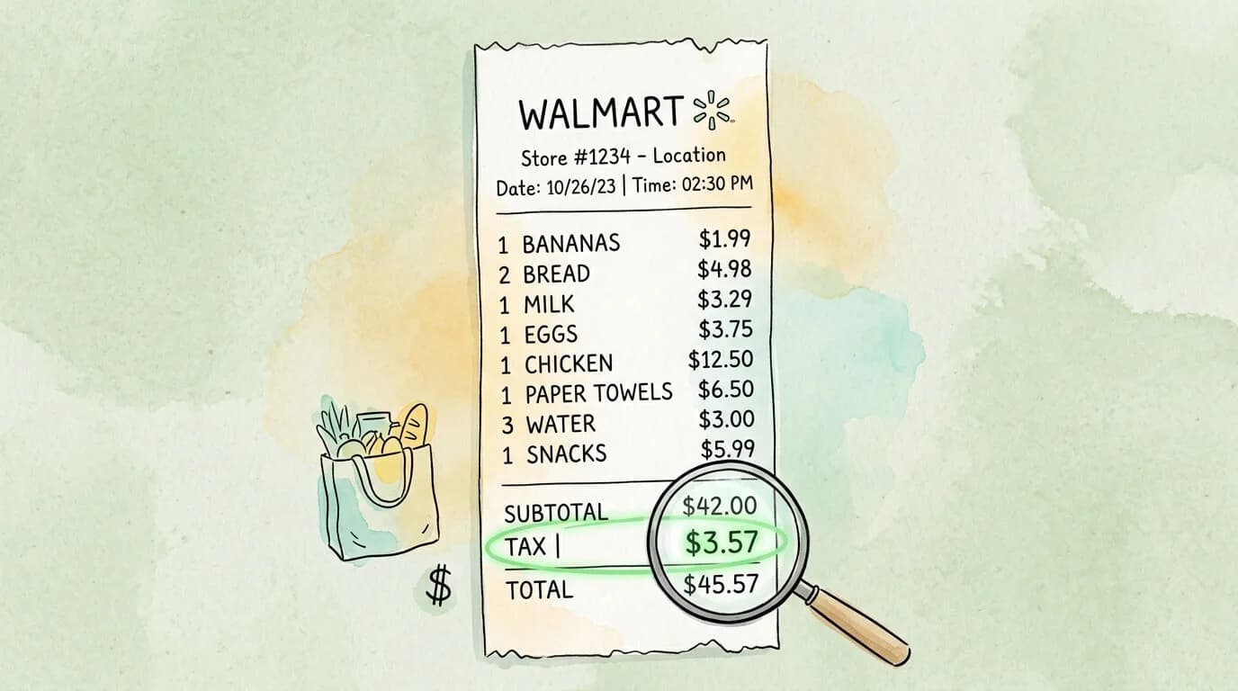 What Is the Tax Number on Your Walmart Receipt?