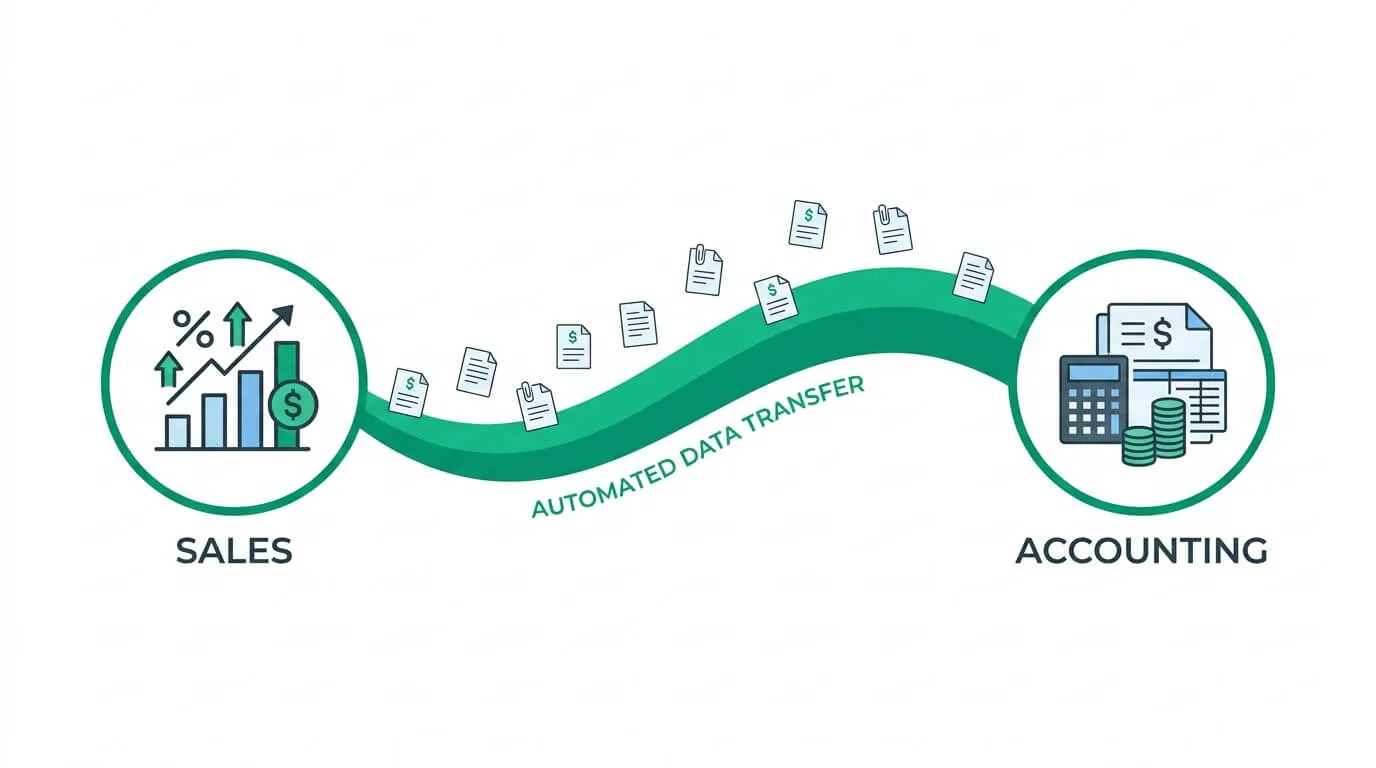 Automated Accounting System Integration Data Flow
