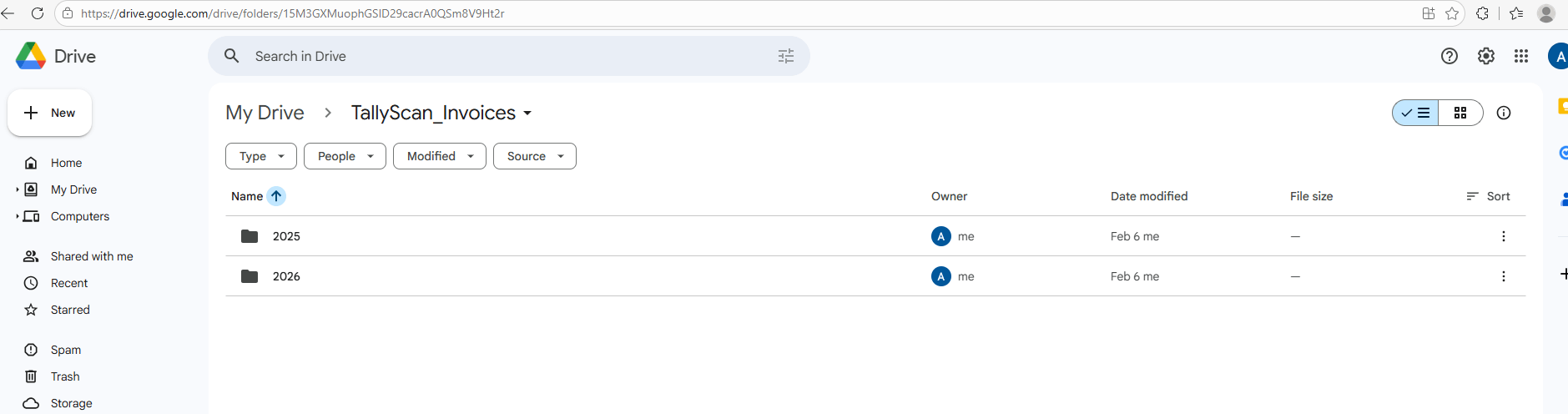 TallyScan Automated Invoice Sync to Google Drive